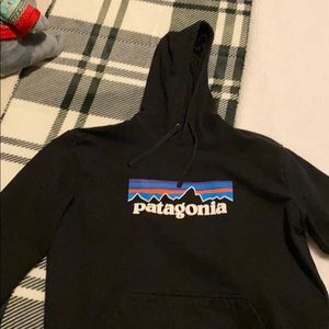 COPY - Black Patagonia Logo Hoodie
